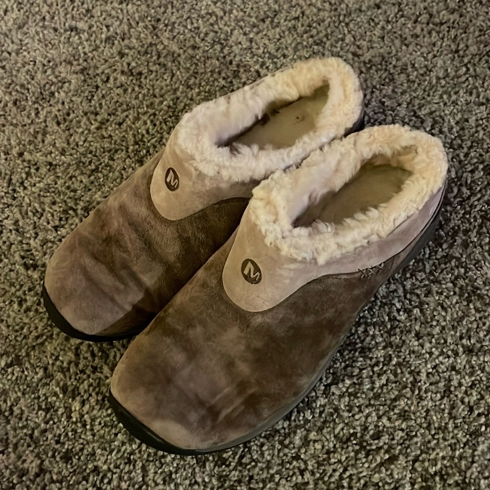 Women’s 10 Merrell Sherpa lined clogs
